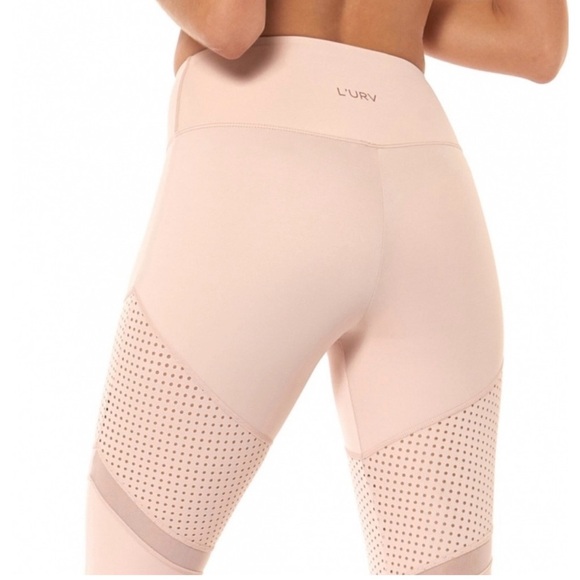 L'URV Pants - NWT- L’urv Mesh Blush Leggings - Size XS